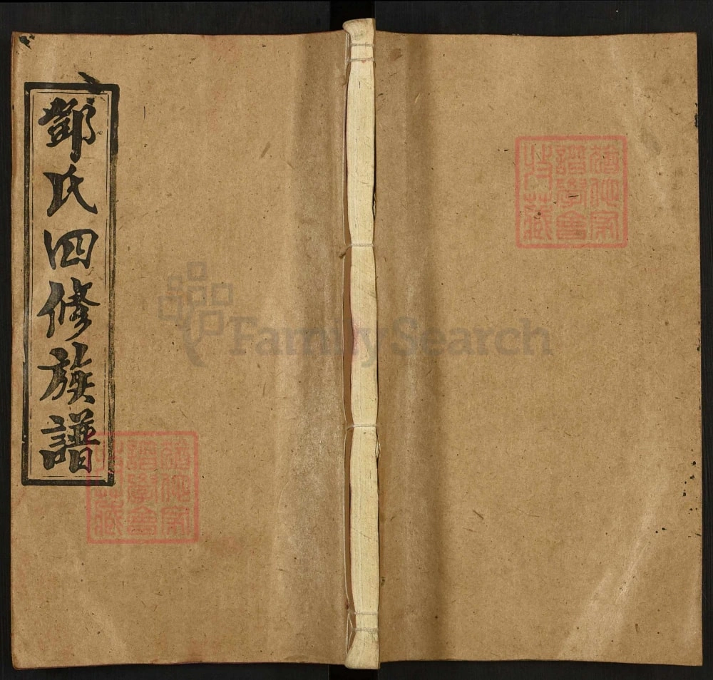 图片[1]-湖南邵东邓氏四修族谱（材林堂）电子版PDF下载-中华家谱网