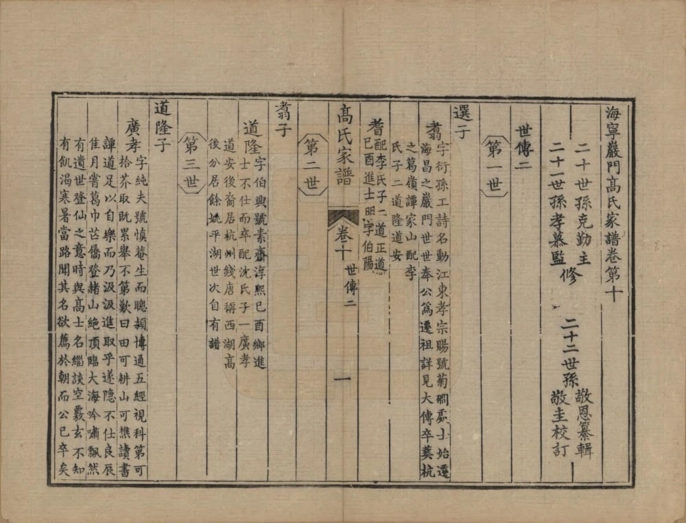 图片[4]-浙江海宁岩门高氏六修家谱（报本堂）电子版PDF下载-中华家谱网