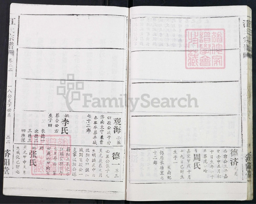 图片[4]-湖北武汉汉阳区江氏宗谱（济阳堂）电子版PDF下载-中华家谱网