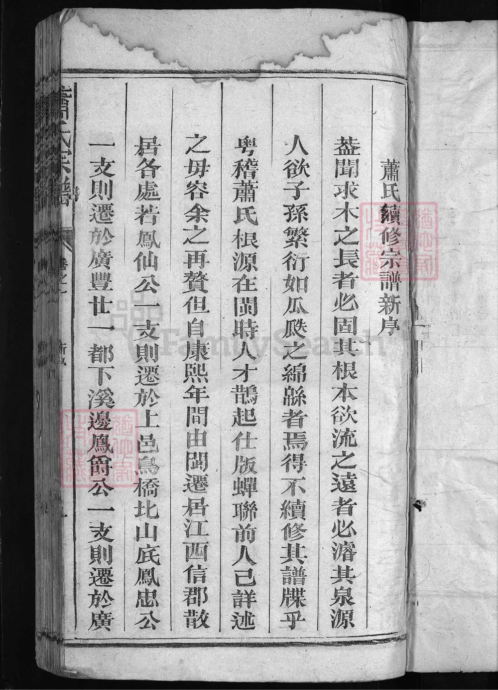 图片[2]-江西上饶广丰铅山萧(肖)氏宗谱电子版PDF下载-中华家谱网