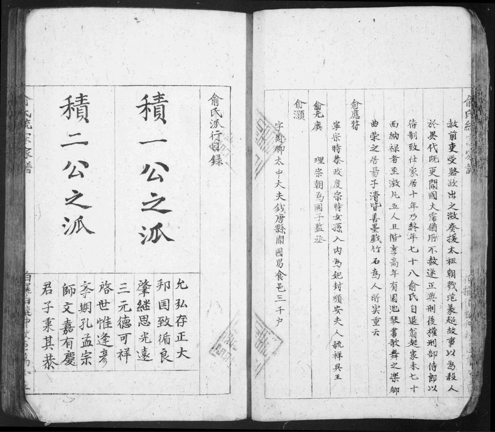 图片[4]-安徽黄山歙县俞氏统宗家谱电子版PDF下载-中华家谱网