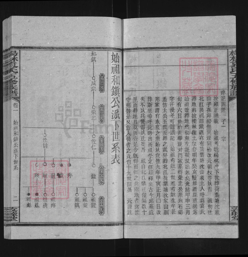 图片[7]-湖南邵阳杨林袁氏五修族谱（敦睦堂）电子版PDF下载-中华家谱网