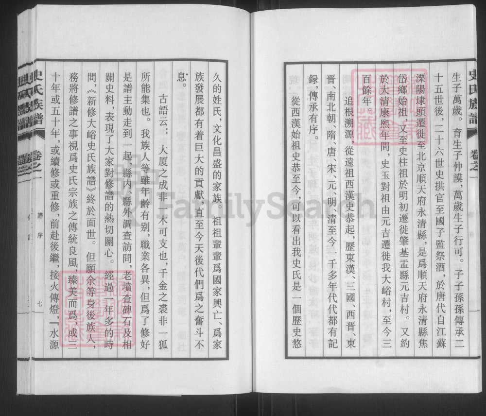 图片[8]-山西阳泉盂县新修大峪史氏族谱（忠烈堂）电子版PDF下载-中华家谱网