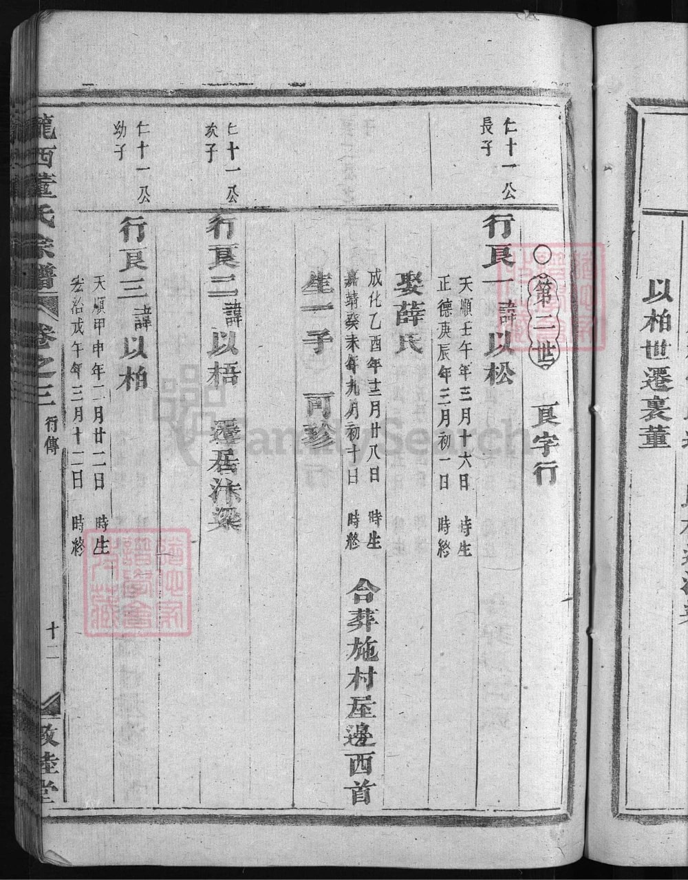 图片[8]-浙江兰溪董氏宗谱（敦睦堂）电子版PDF下载-中华家谱网