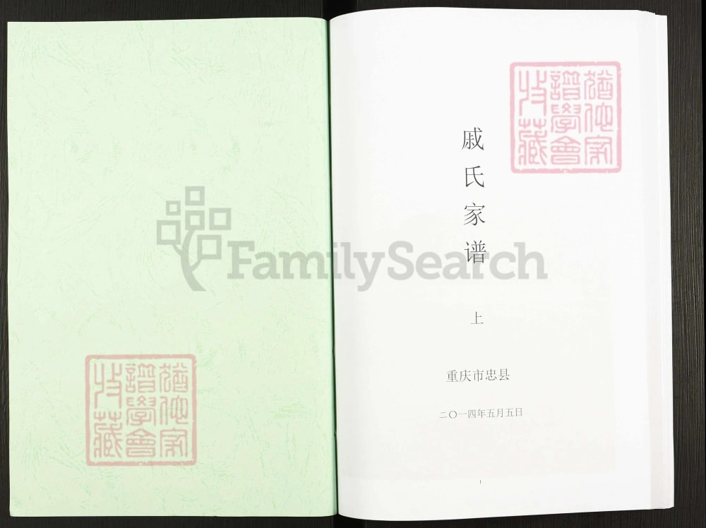 图片[2]-重庆忠县戚氏家谱电子版PDF下载-中华家谱网