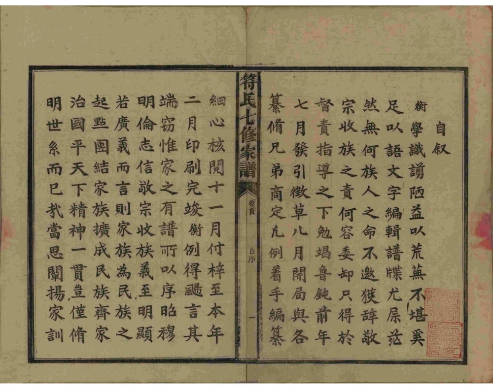 图片[2]-湖南长沙符氏七修家谱电子版PDF下载-中华家谱网