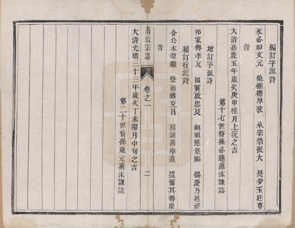 图片[5]-江苏扬州维扬高氏宗谱电子版PDF下载-中华家谱网