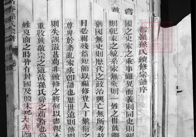 浙江兰溪富春都岭孙氏宗谱-中华家谱网