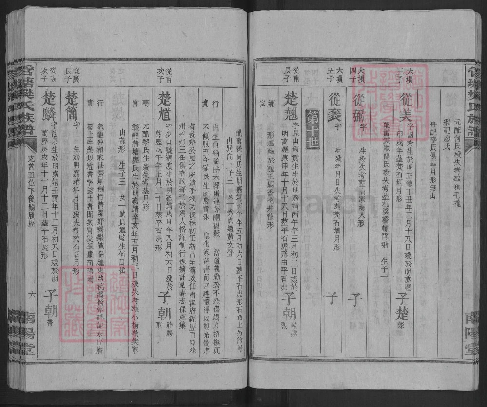 图片[8]-湖南郴州兴宁县管塘樊氏族谱（南阳堂）电子版PDF下载-中华家谱网