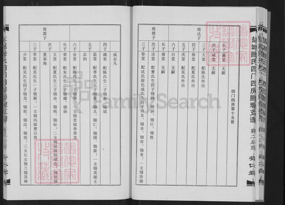 图片[7]-江苏盐城腾氏四门四房腾墩支谱（安仁堂）电子版PDF下载-中华家谱网