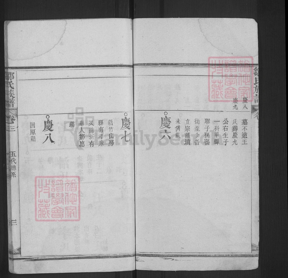 图片[7]-湖北黄冈红安邹氏族谱电子版PDF下载-中华家谱网