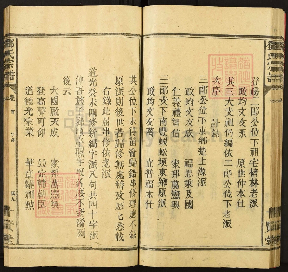 图片[5]-江西上饶邓氏宗谱（十贤堂）电子版PDF下载-中华家谱网