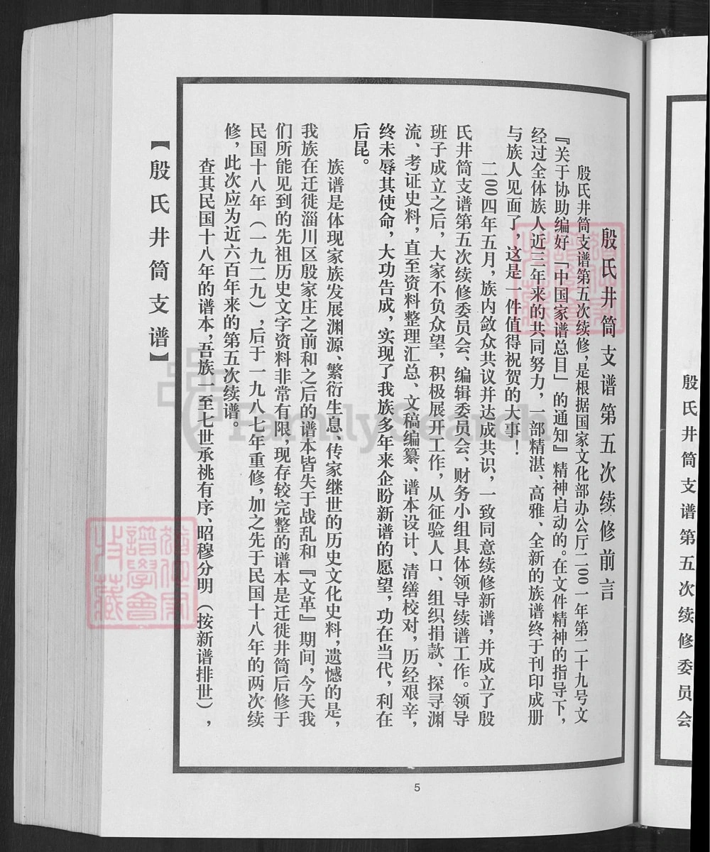 图片[3]-山东淄博淄川区殷氏井筒支谱电子版PDF下载-中华家谱网