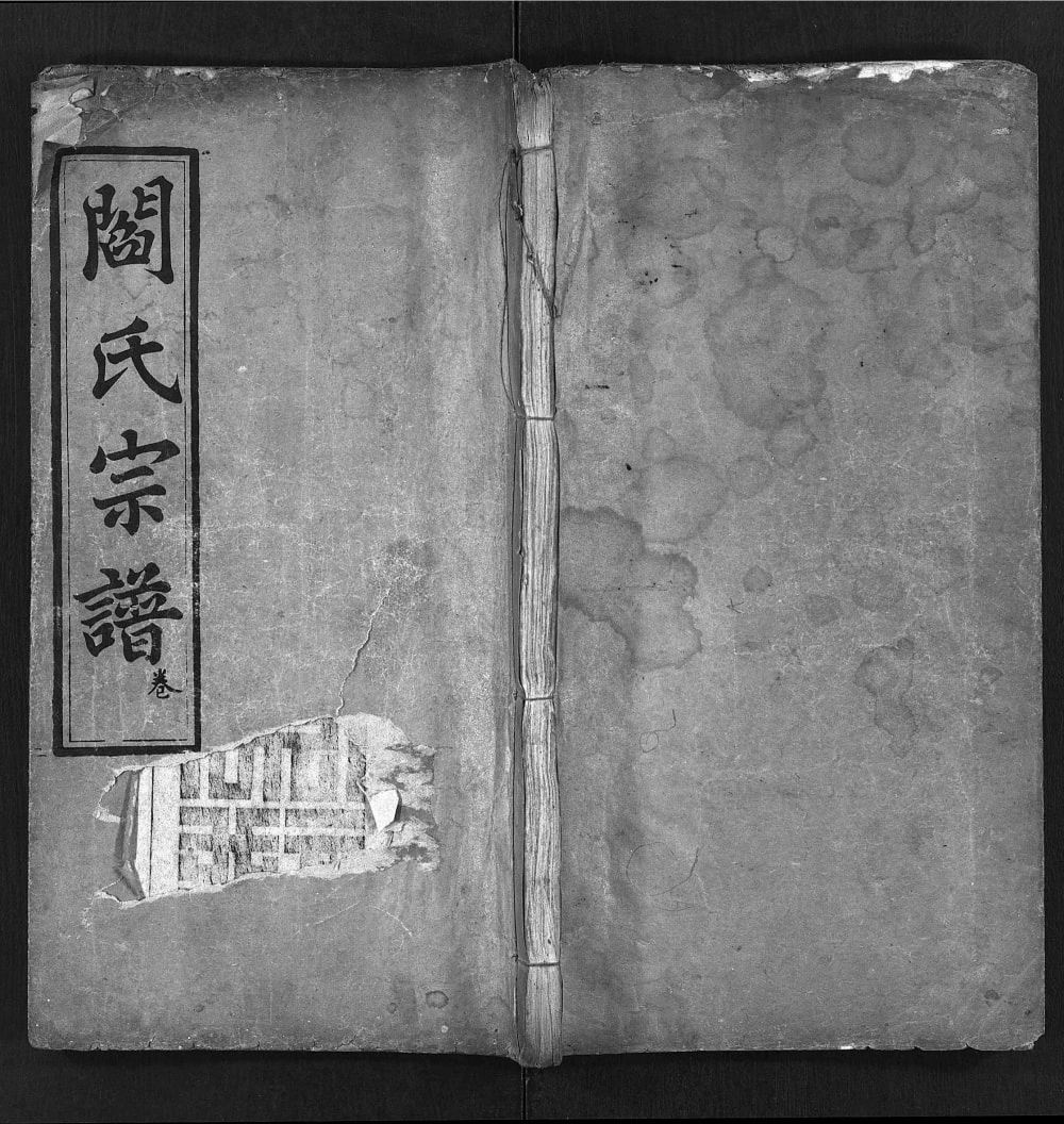 图片[1]-湖北罗田阎氏宗谱（竺友堂）电子版PDF下载-中华家谱网