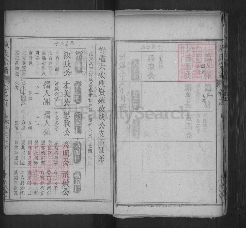 图片[5]-安徽六安陈氏宗谱（孝义堂）电子版PDF下载-中华家谱网