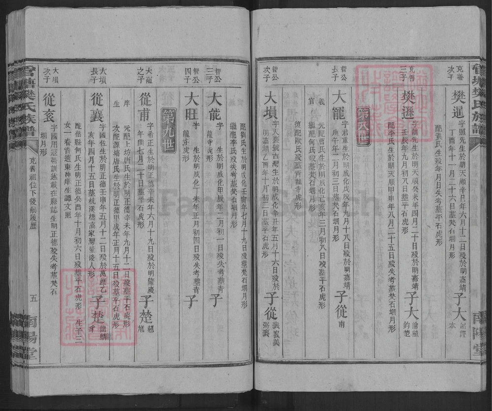 图片[7]-湖南郴州兴宁县管塘樊氏族谱（南阳堂）电子版PDF下载-中华家谱网