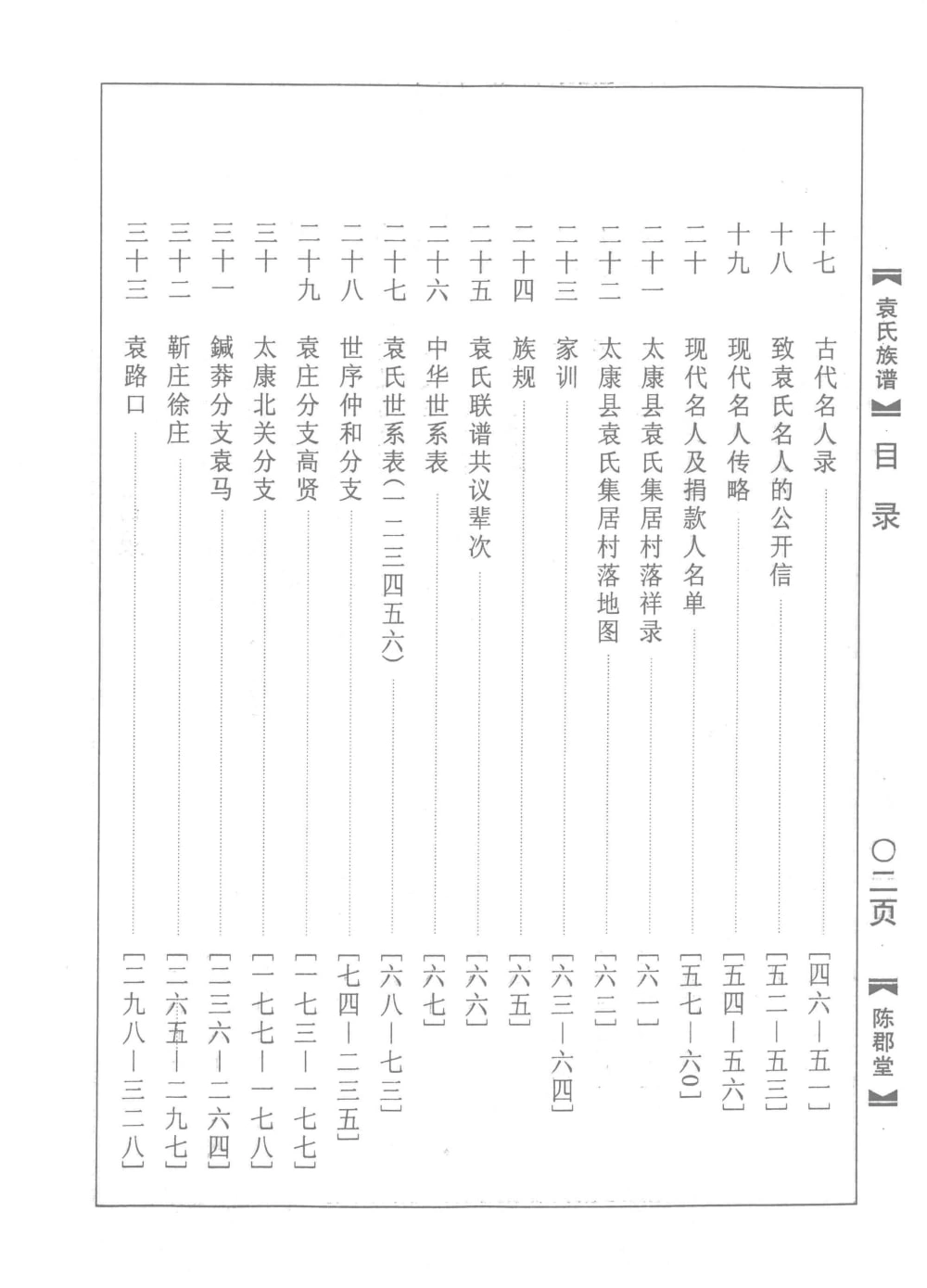 图片[2]-河南周口太康县袁氏族谱（陈郡堂）电子版PDF下载-中华家谱网