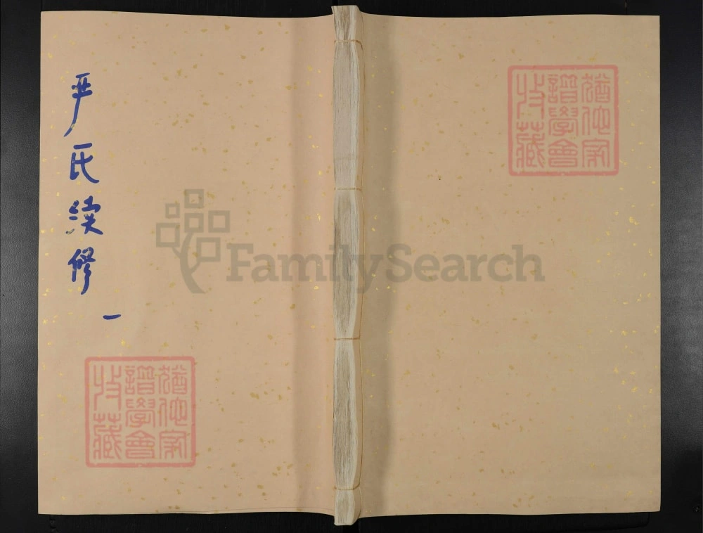 图片[1]-湖南安化严氏续修族谱（春山堂）电子版PDF下载-中华家谱网