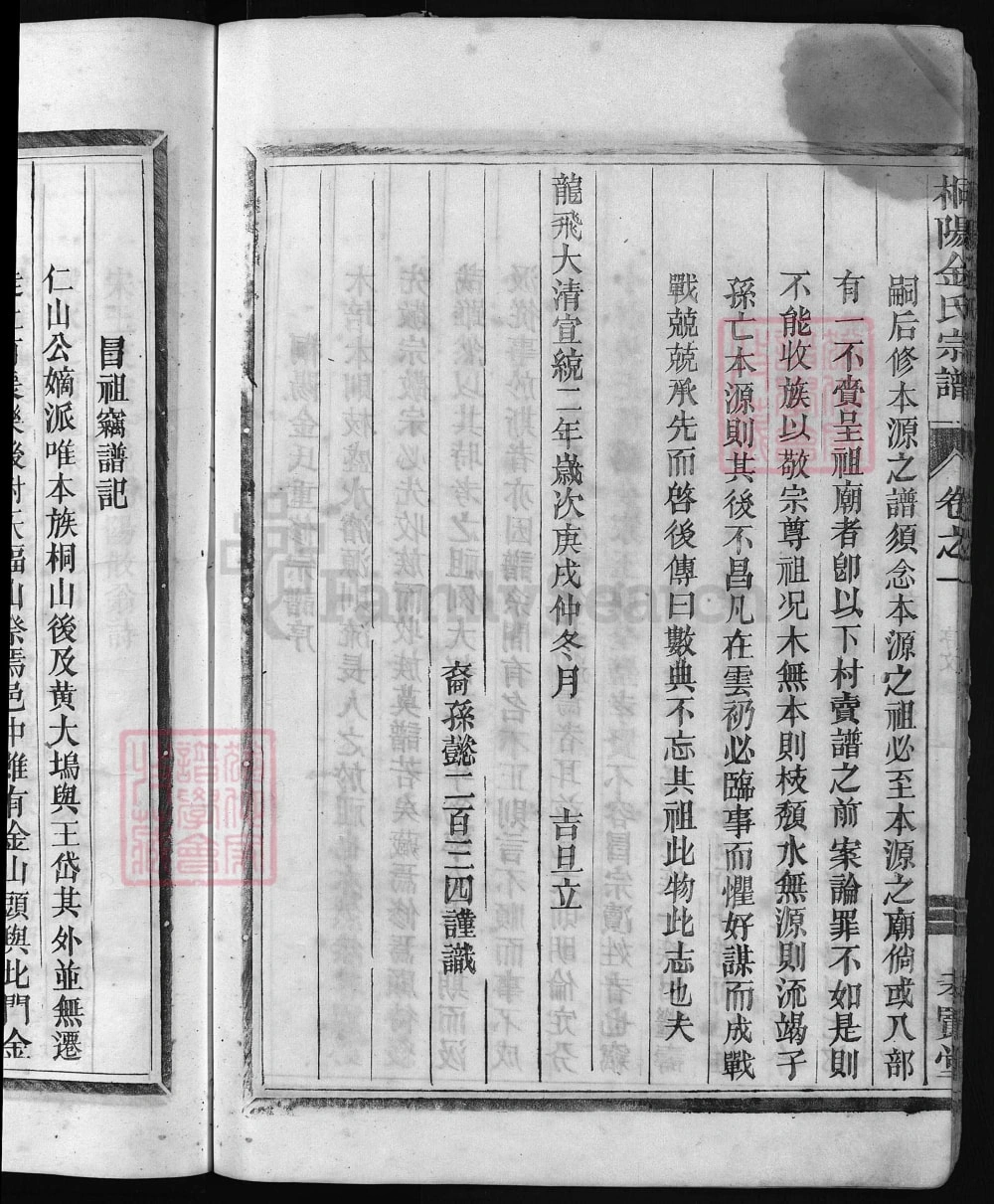 图片[3]-浙江兰溪桐阳金氏宗谱（孝贤堂）电子版PDF下载-中华家谱网