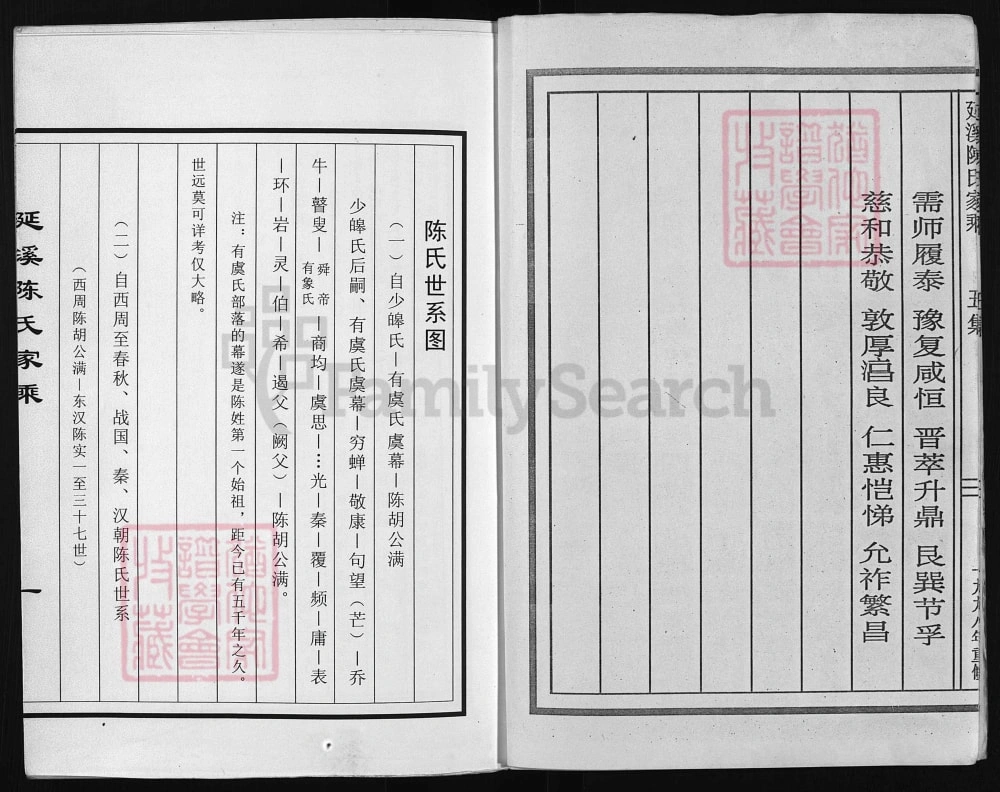 图片[6]-浙江兰溪延溪陈氏家乘（叙伦堂）电子版PDF下载-中华家谱网