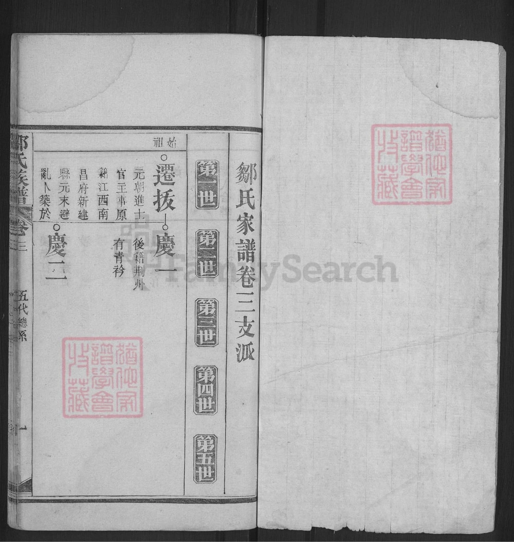 图片[5]-湖北黄冈红安邹氏族谱电子版PDF下载-中华家谱网