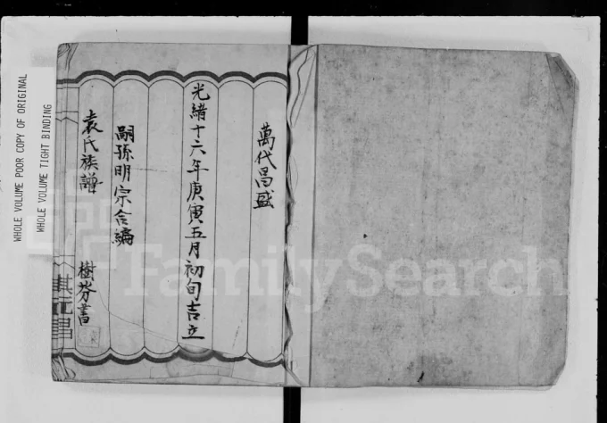 广东河源袁氏族谱电子版PDF下载-中华家谱网