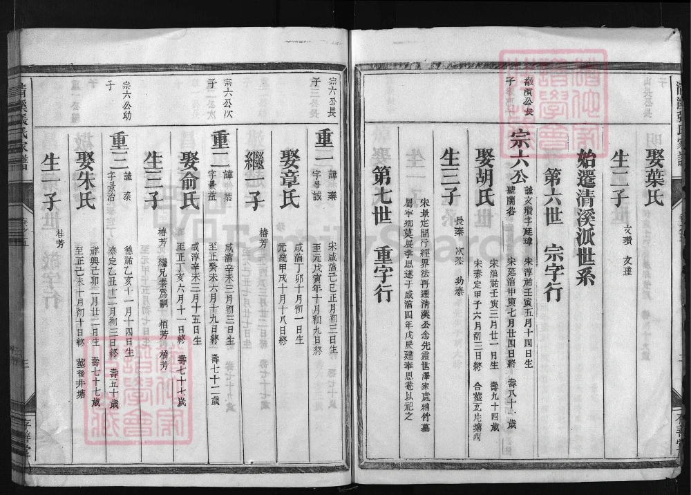 图片[7]-浙江金华清溪张氏家谱（存善堂）电子版PDF下载-中华家谱网