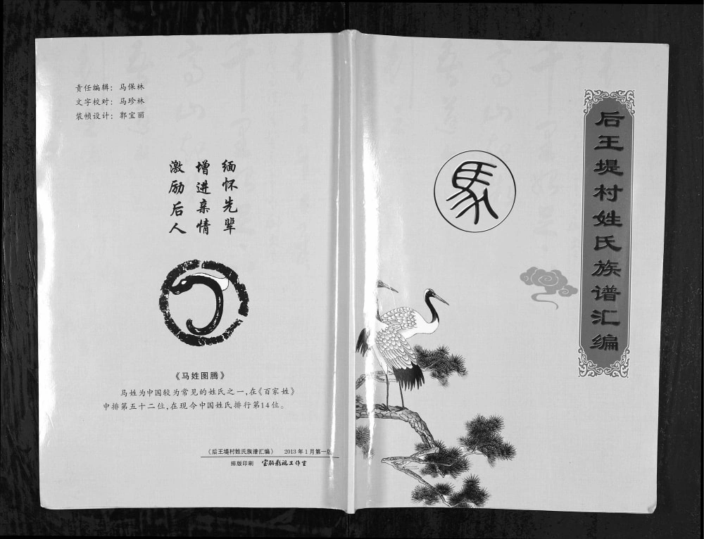 图片[1]-山西临汾汾西县后王堤村姓氏族谱汇编电子版PDF下载-中华家谱网