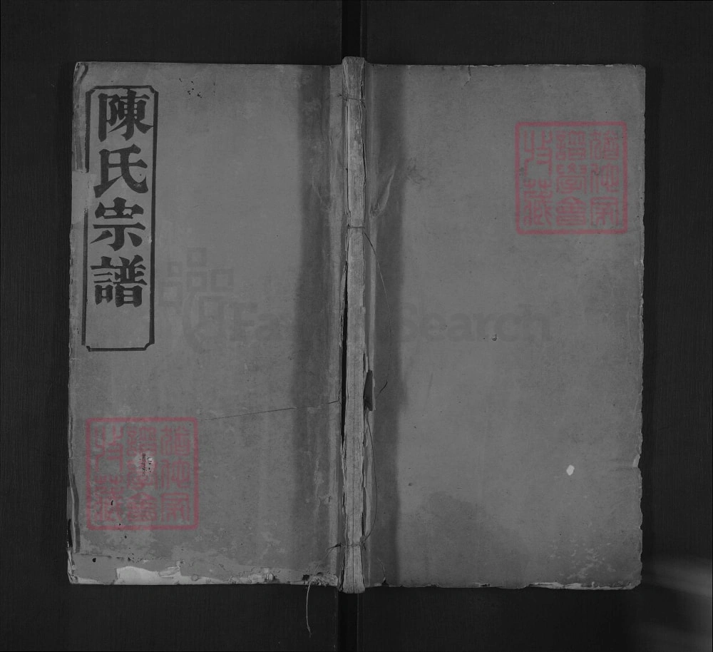 图片[1]-湖北麻城陈氏宗谱（孝义堂）电子版PDF下载-中华家谱网