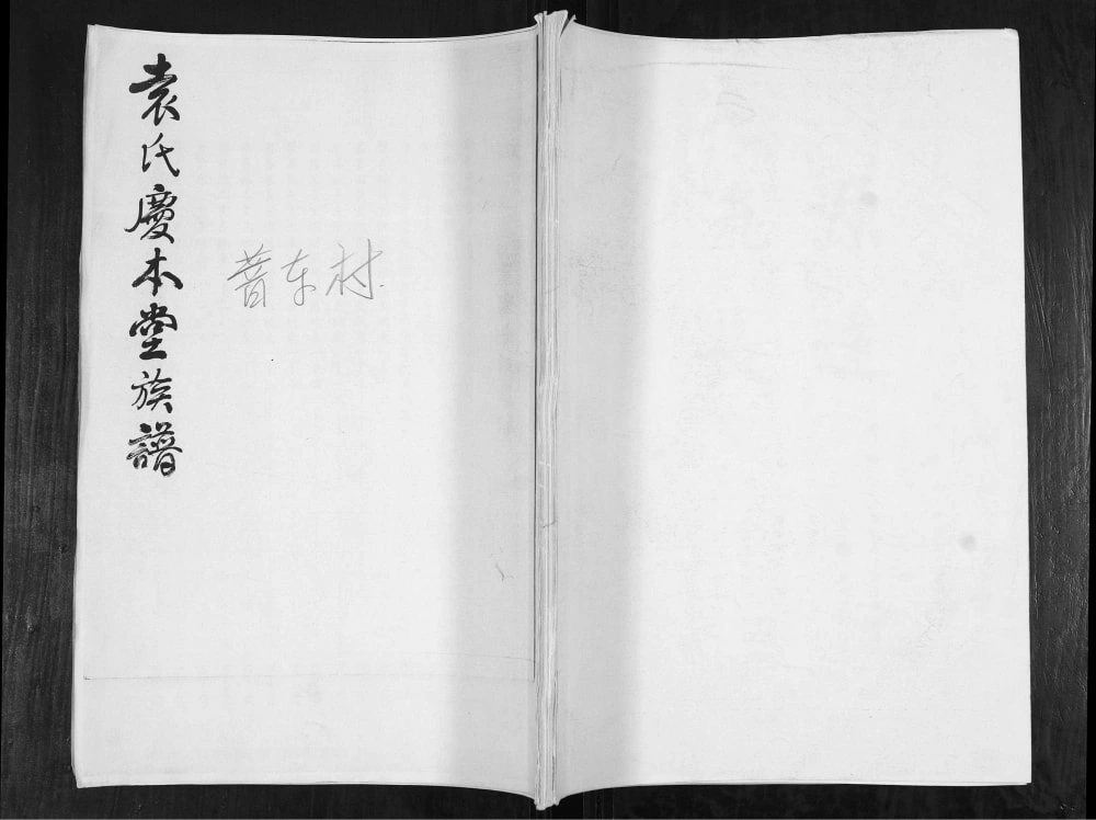 图片[1]-山东青岛即墨袁氏庆本堂族谱电子版PDF下载-中华家谱网