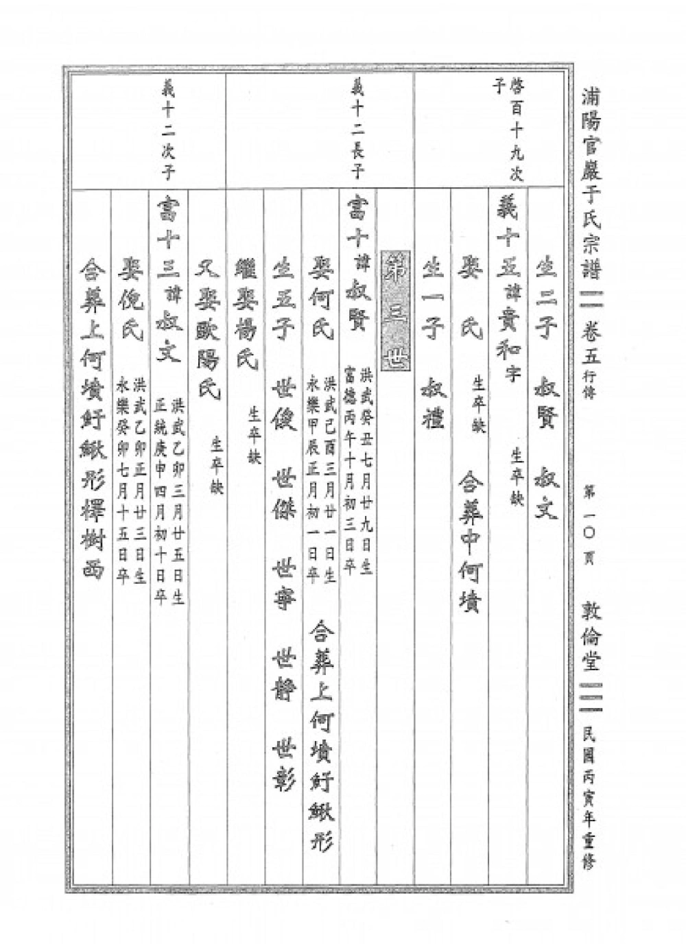 图片[8]-浙江金华浦江县浦阳官严于氏宗谱（敦伦堂）电子版PDF下载-中华家谱网