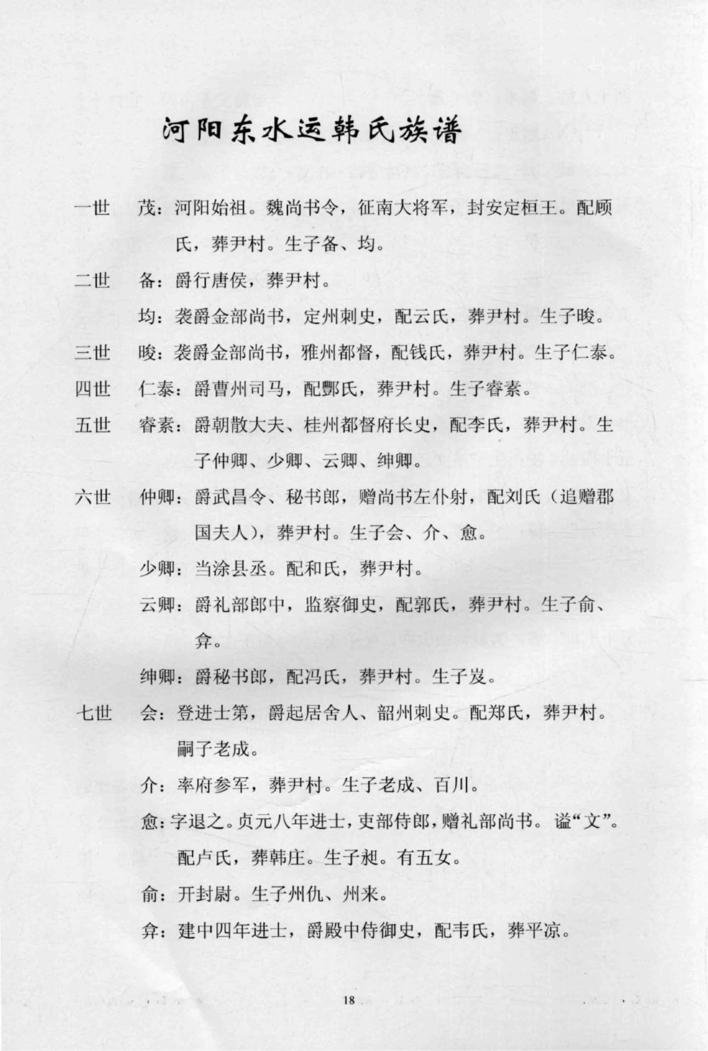 图片[4]-河南焦作河阳东水运韩氏族谱电子版PDF下载-中华家谱网