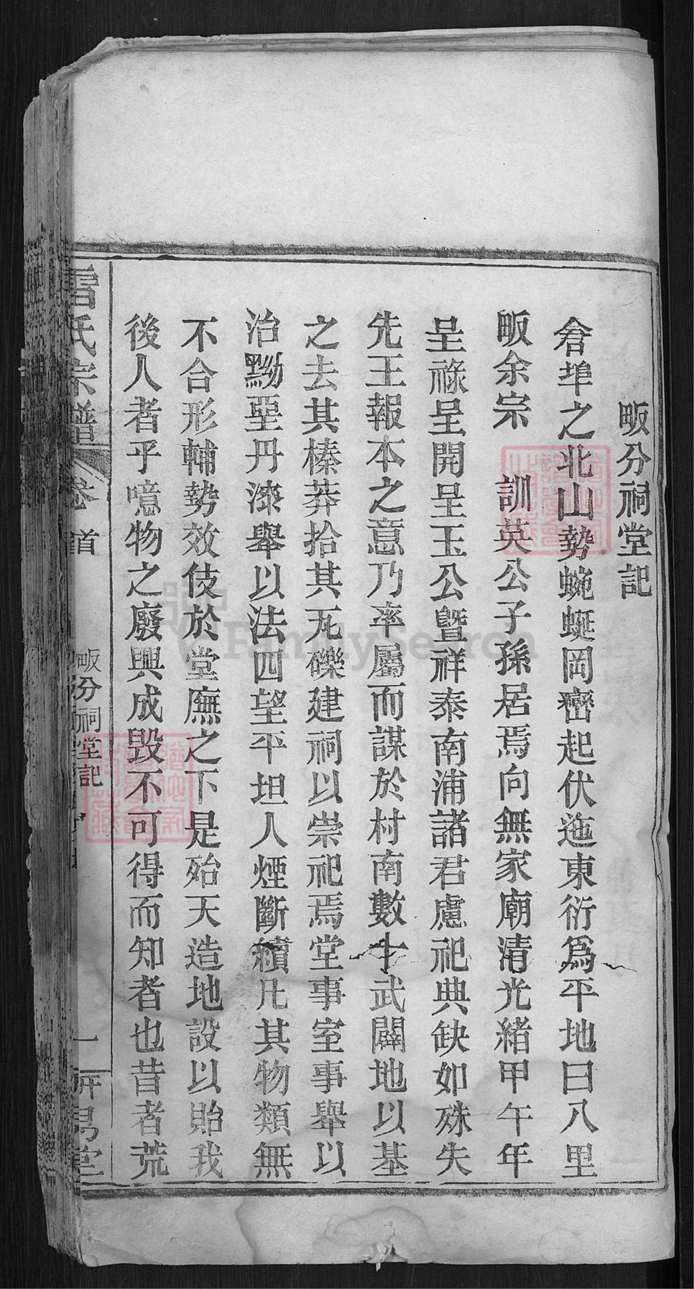 图片[2]-湖北黄冈畈分雷氏宗谱（研易堂）电子版PDF下载-中华家谱网