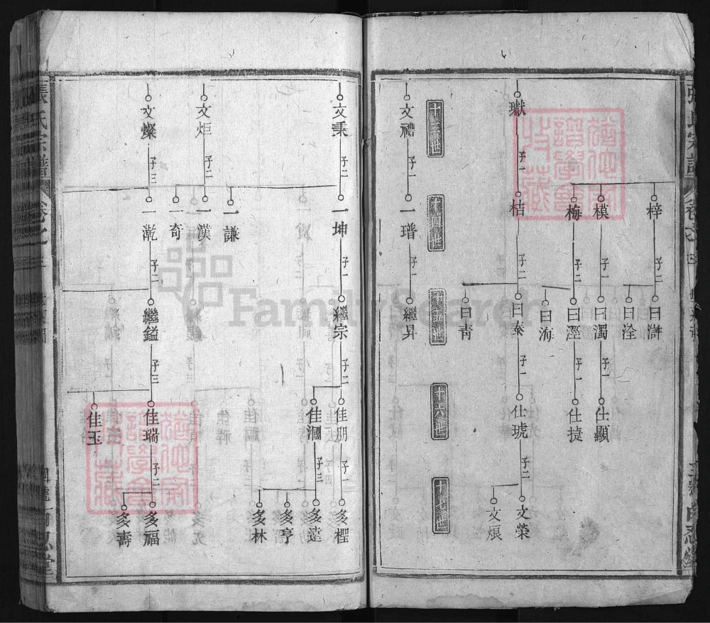 图片[4]-湖北浠水县月山张氏宗谱（百忍堂）电子版PDF下载-中华家谱网
