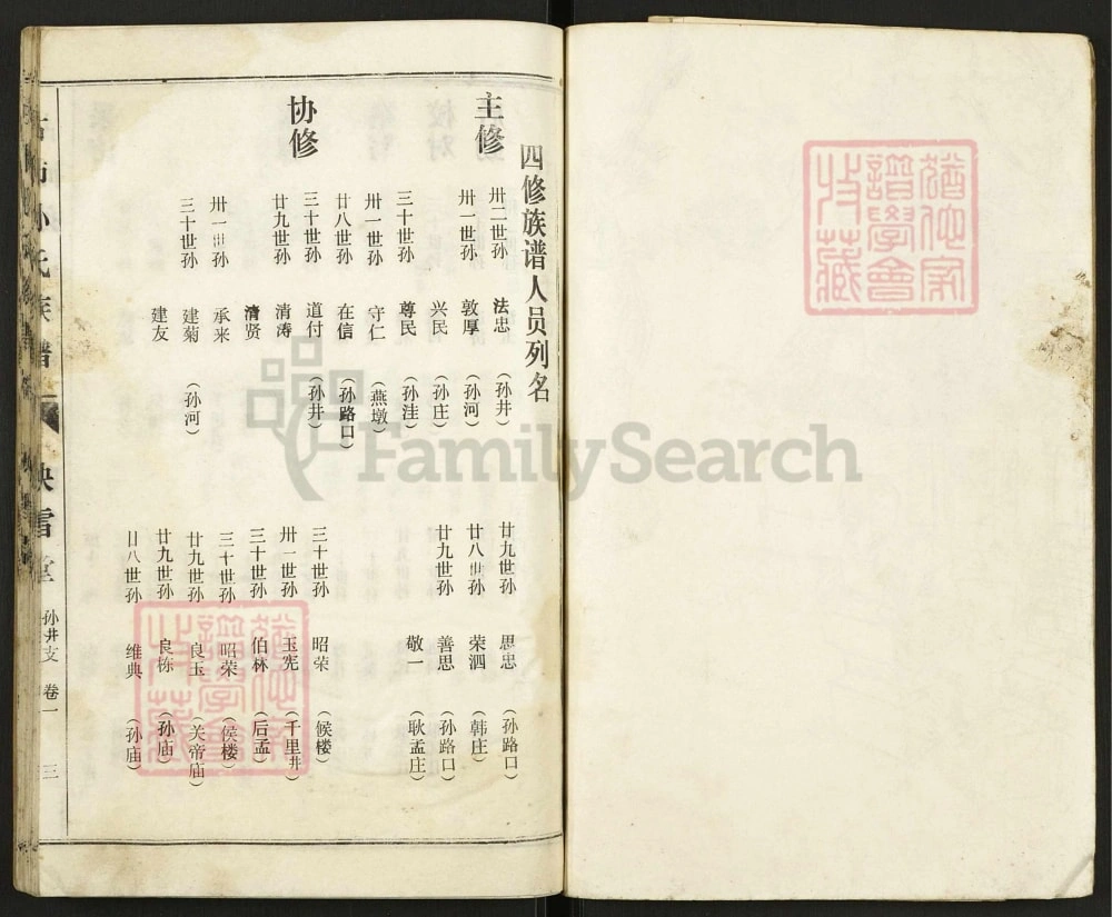 图片[3]-江苏徐州沛县苏鲁豫皖孙氏族谱（映雪堂）电子版PDF下载-中华家谱网