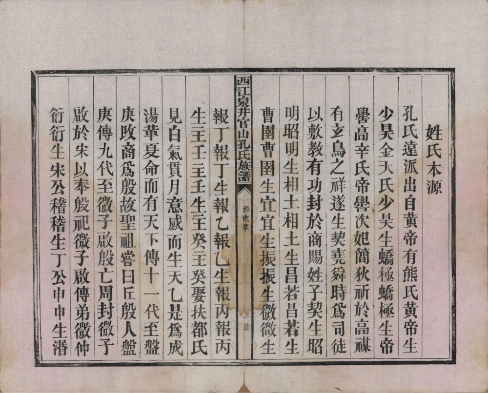 图片[3]-江西樟树市西江泉井安山孔氏族谱电子版PDF下载-中华家谱网