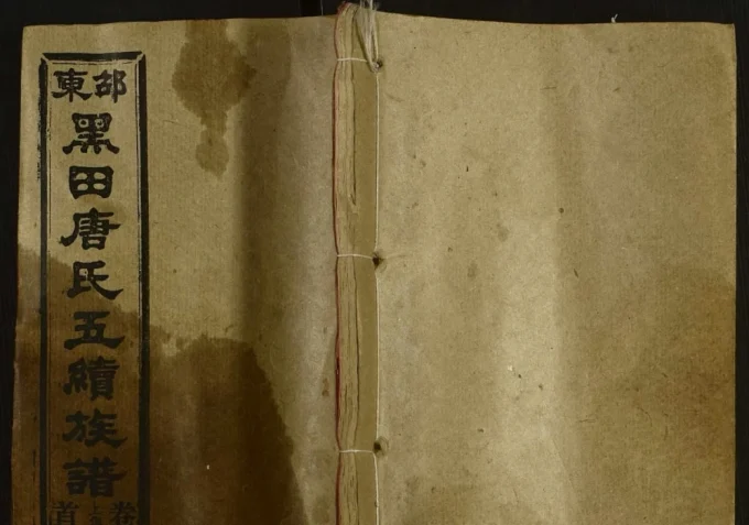 湖南邵东黑田唐氏五续族谱(敦睦堂)电子版PDF下载-中华家谱网