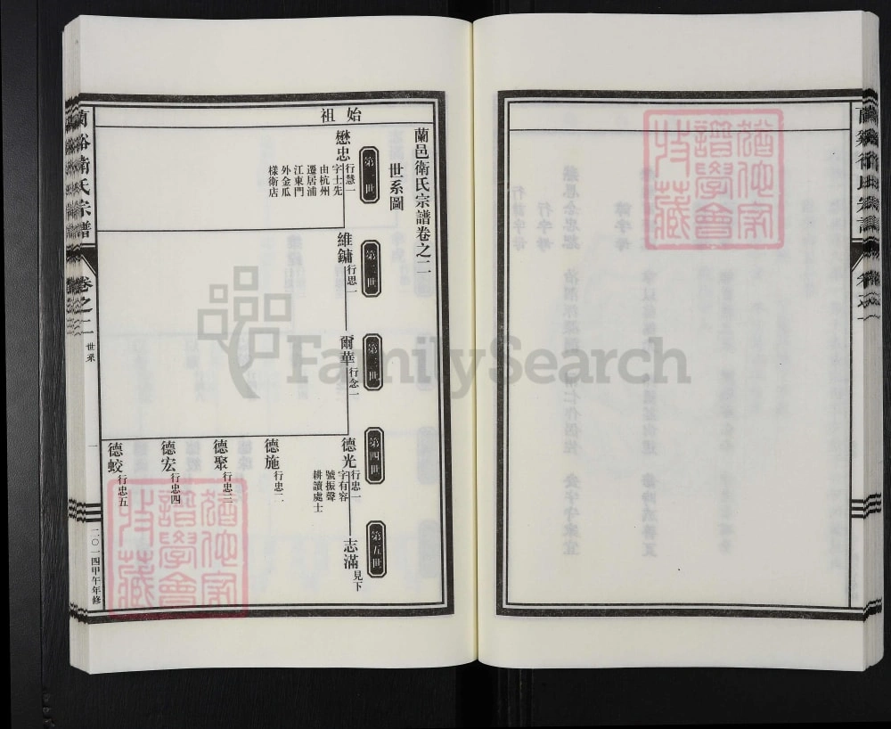 图片[5]-浙江兰溪卫氏宗谱电子版PDF下载-中华家谱网