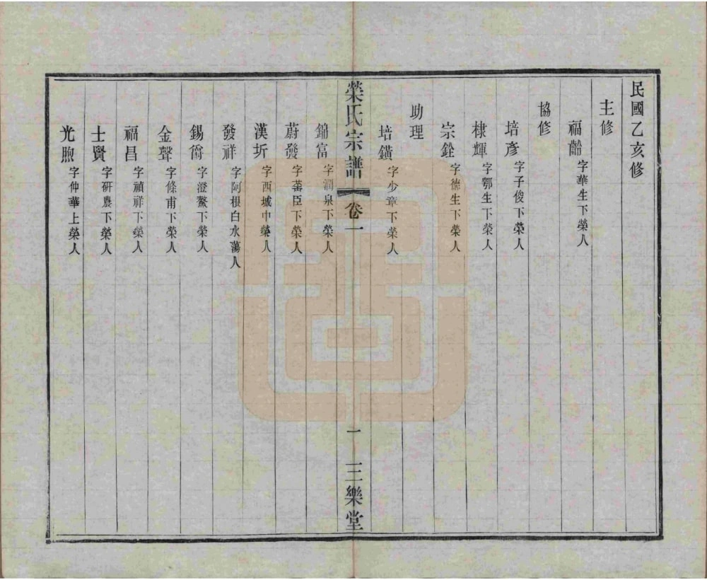 图片[4]-江苏无锡荣氏宗谱（三乐堂）电子版PDF下载-中华家谱网