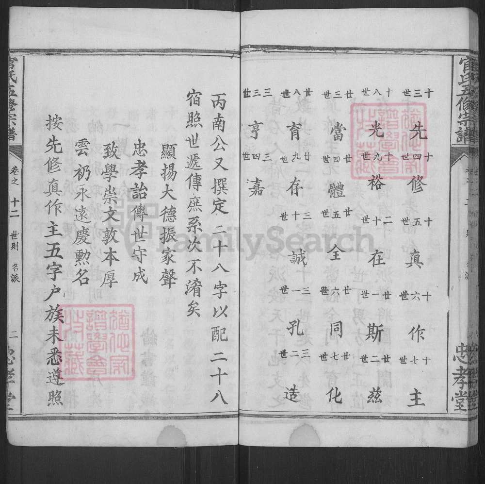 图片[4]-湖北黄冈官氏五修宗谱（忠孝堂）电子版PDF下载-中华家谱网