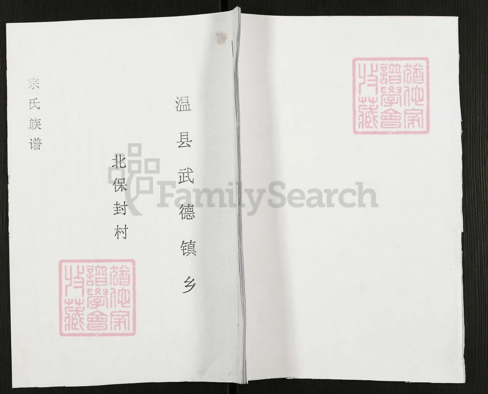 图片[1]-河南焦作温县宗氏族谱电子版PDF下载-中华家谱网