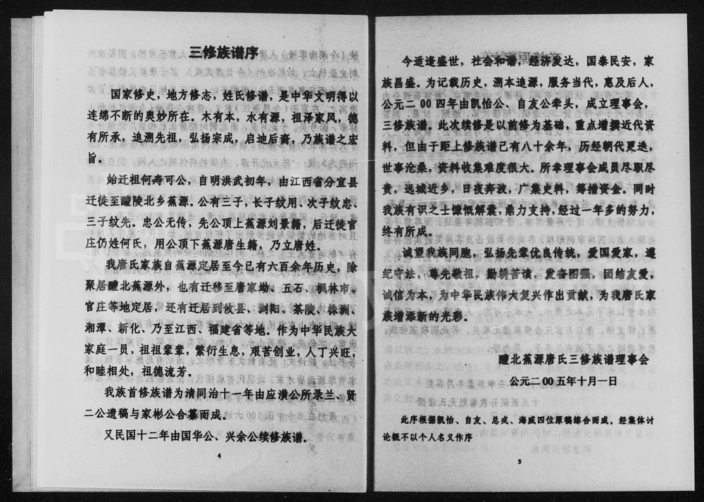 图片[2]-湖南醴陵醴北蕉源唐氏三修族谱电子版PDF下载-中华家谱网