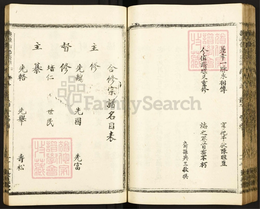 图片[3]-湖北黄冈罗田义陈合修宗谱（聚义堂）电子版PDF下载-中华家谱网