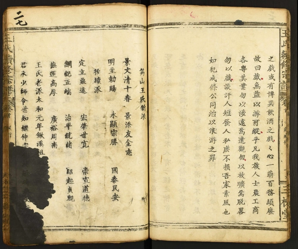 图片[1]-湖北黄石阳新县王氏续修宗谱（三槐堂）电子版PDF下载-中华家谱网