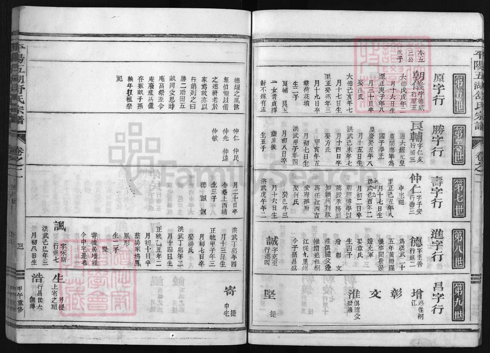 图片[8]-浙江兰溪平阳五湖舒洪二宗家谱电子版PDF下载-中华家谱网