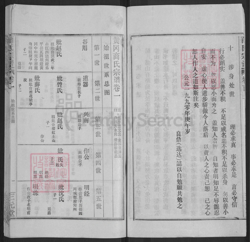 图片[6]-湖北武汉新洲区楚黄商氏宗谱（三元堂）电子版PDF下载-中华家谱网