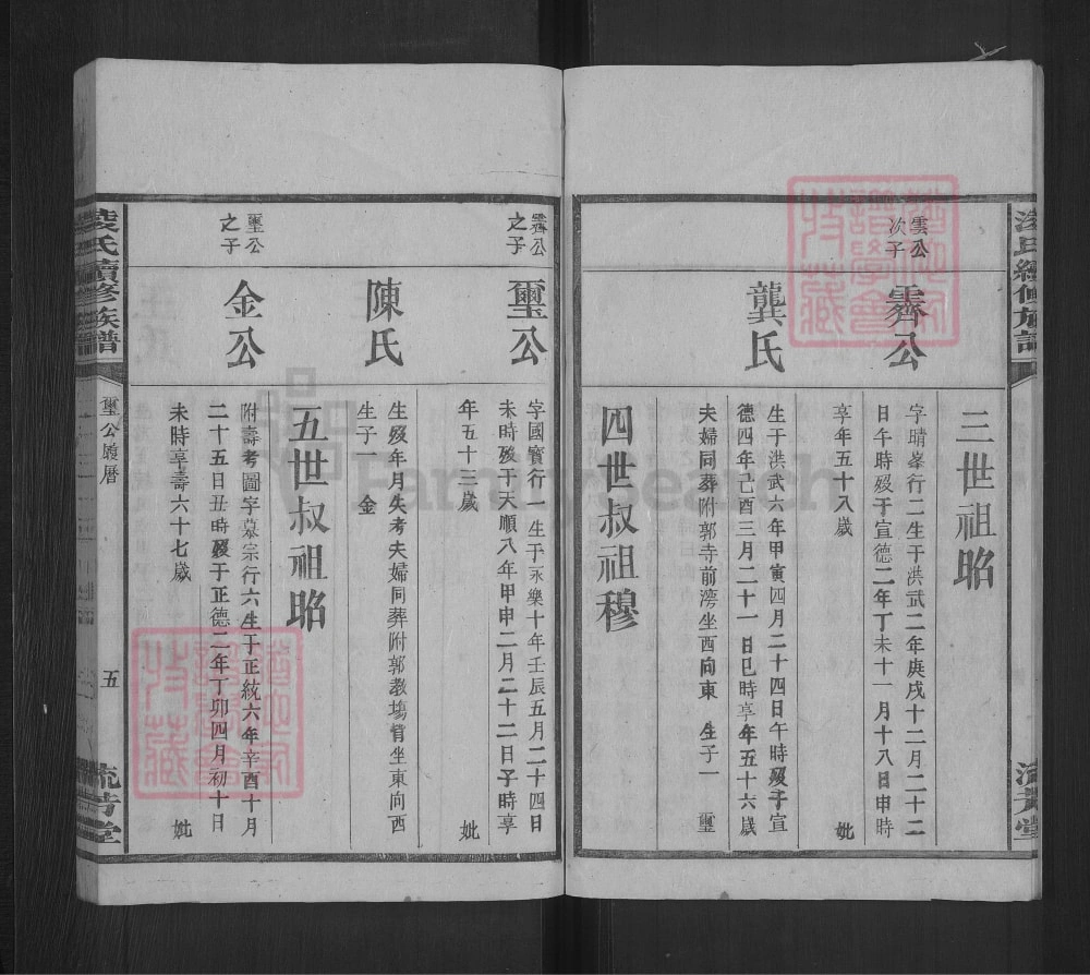 图片[8]-湖南郴州凌氏续修族谱（流芳堂）电子版PDF下载-中华家谱网