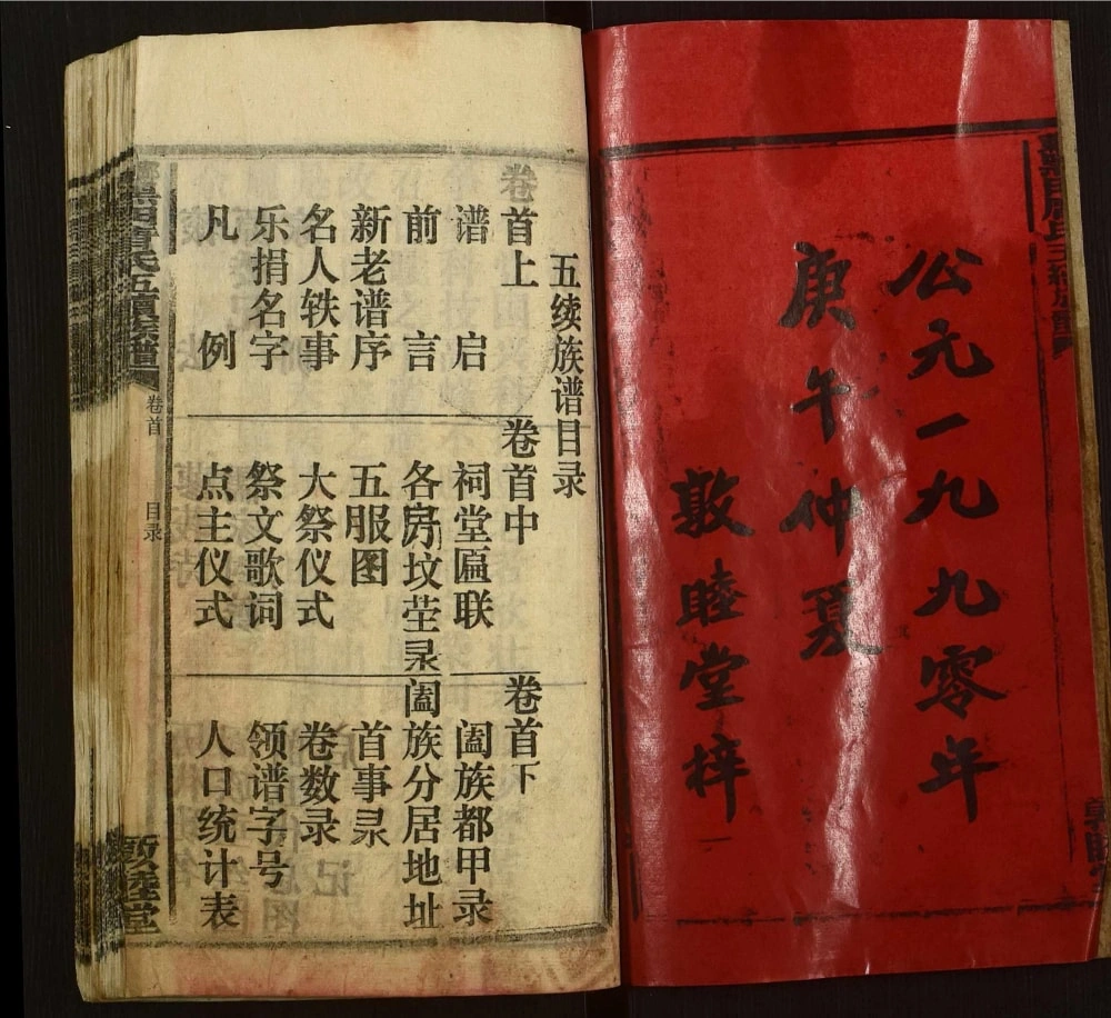 图片[2]-湖南邵东黑田唐氏五续族谱（敦睦堂）电子版PDF下载-中华家谱网