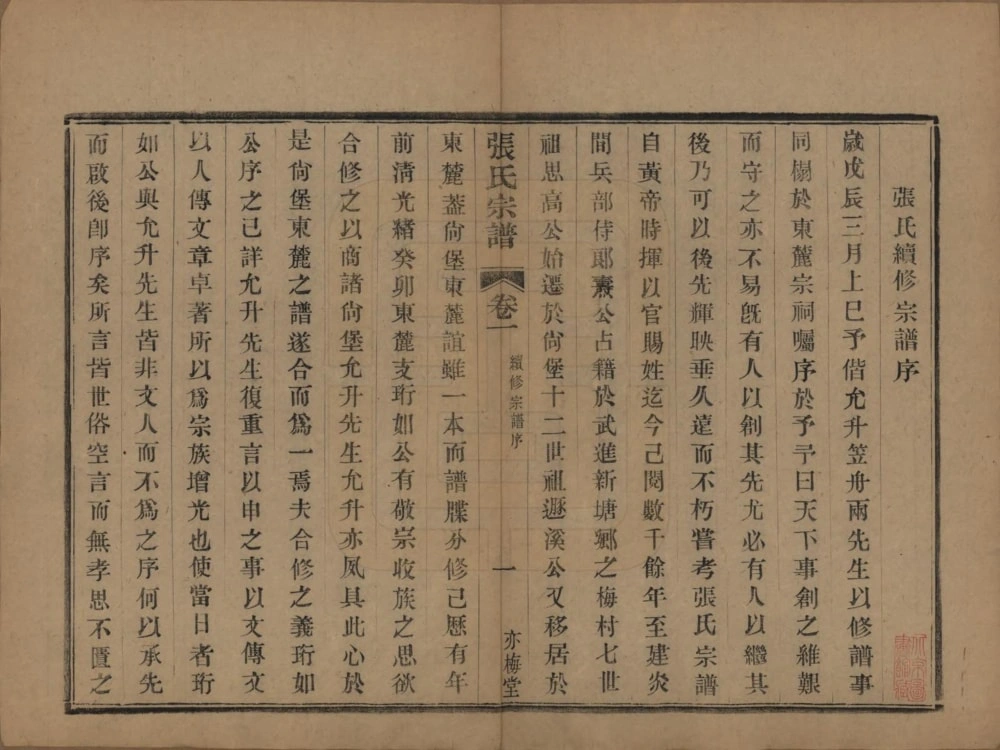 图片[2]-江苏宜兴张氏宗谱（亦梅堂）电子版PDF下载-中华家谱网