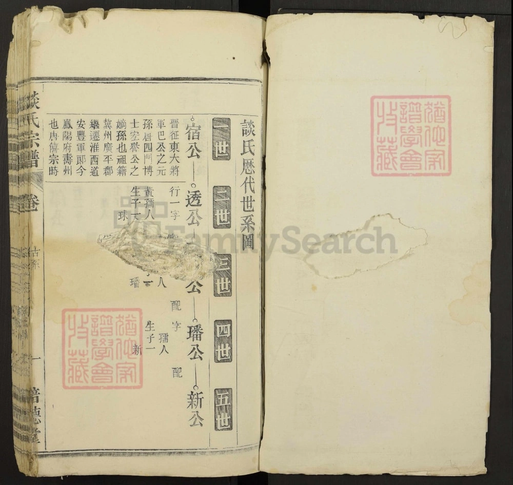 图片[5]-安徽合肥庐江县潜川谈氏宗谱（培德堂）电子版PDF下载-中华家谱网